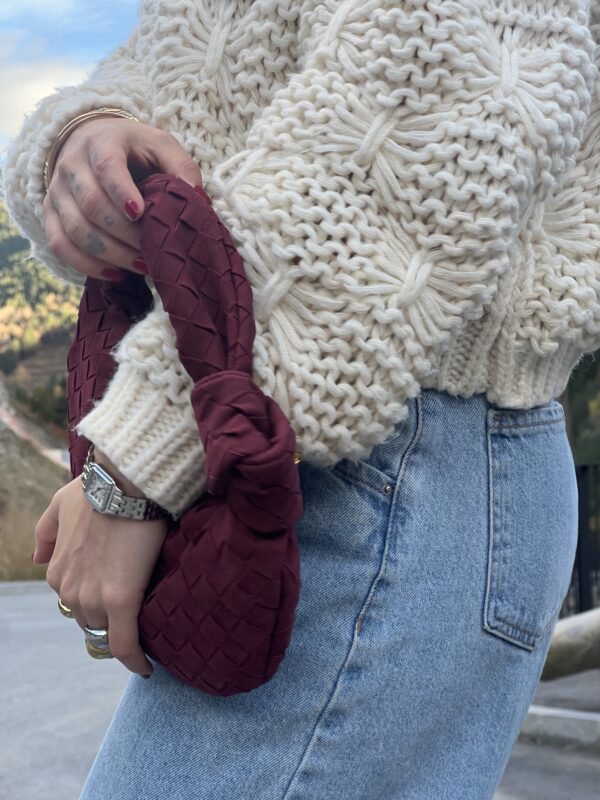 CHARLOTTE BAG RED WINE - Imagen 2